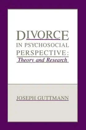 Guttmann | Divorce in Psychosocial Perspective | Buch | 978-0-8058-0347-1 | www.sack.de