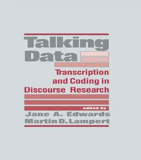 Edwards / Lampert | Talking Data | Buch | 978-0-8058-0348-8 | sack.de