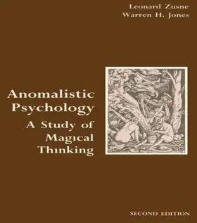 Zusne / Jones |  Anomalistic Psychology | Buch |  Sack Fachmedien