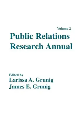 Grunig |  Public Relations Research Annual | Buch |  Sack Fachmedien