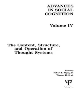 Wyer, Jr. / Srull |  The Content, Structure, and Operation of Thought Systems | Buch |  Sack Fachmedien