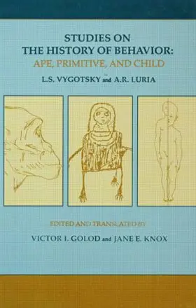 Vygotsky / Luria / Golod |  Studies on the History of Behavior | Buch |  Sack Fachmedien