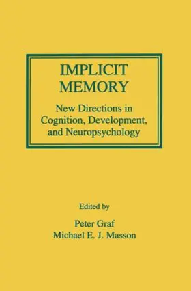 Graf / Masson |  Implicit Memory | Buch |  Sack Fachmedien