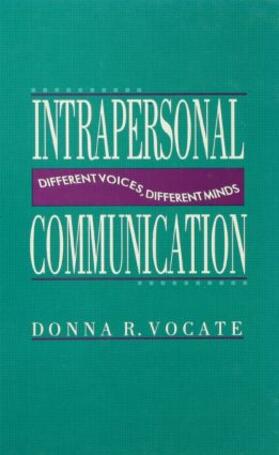 Vocate |  Intrapersonal Communication | Buch |  Sack Fachmedien
