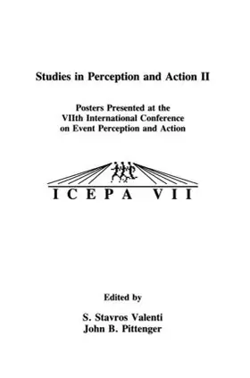 Valenti / Pittenger / Mace |  Studies in Perception and Action II | Buch |  Sack Fachmedien