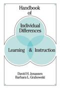Jonassen / Grabowski |  Handbook of Individual Differences, Learning, and Instruction | Buch |  Sack Fachmedien