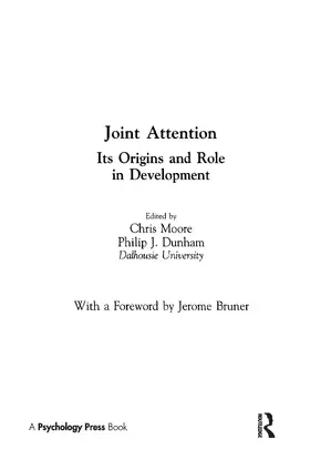 Moore / Dunham | Joint Attention | Buch | 978-0-8058-1437-8 | www.sack.de