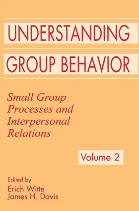 Witte / Davis |  Understanding Group Behavior | Buch |  Sack Fachmedien