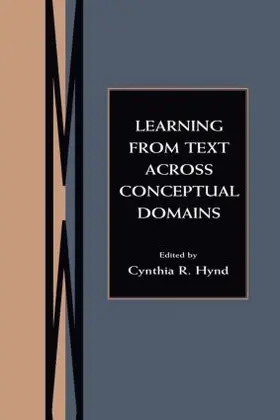 Hynd |  Learning From Text Across Conceptual Domains | Buch |  Sack Fachmedien