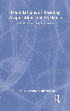 Blachman | Foundations of Reading Acquisition and Dyslexia | Buch | 978-0-8058-2362-2 | www.sack.de