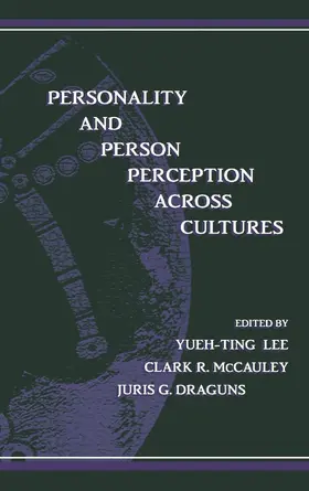 Lee / McCauley / Draguns |  Personality and Person Perception Across Cultures | Buch |  Sack Fachmedien