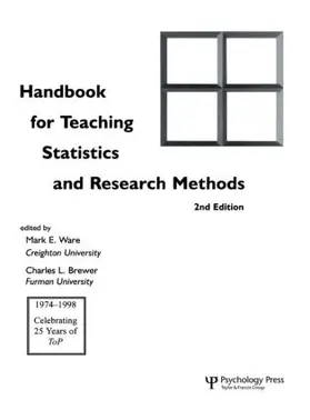 Ware / Brewer |  Handbook for Teaching Statistics and Research Methods | Buch |  Sack Fachmedien