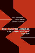 Jonassen / Tessmer / Hannum |  Task Analysis Methods for Instructional Design | Buch |  Sack Fachmedien