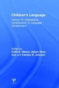 Nelson / Aksu-Ko‡ |  Children's Language | Buch |  Sack Fachmedien