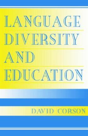 Corson | Language Diversity and Education | Buch | 978-0-8058-3449-9 | sack.de