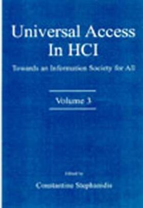 Stephanidis |  Universal Access in HCI | Buch |  Sack Fachmedien