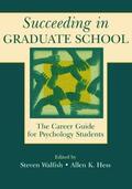 Walfish / Hess |  Succeeding in Graduate School | Buch |  Sack Fachmedien