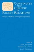 Conger / Lorenz / Wickrama |  Continuity and Change in Family Relations | Buch |  Sack Fachmedien