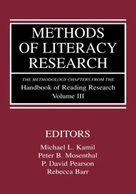 Kamil / Mosenthal / Pearson |  Methods of Literacy Research | Buch |  Sack Fachmedien