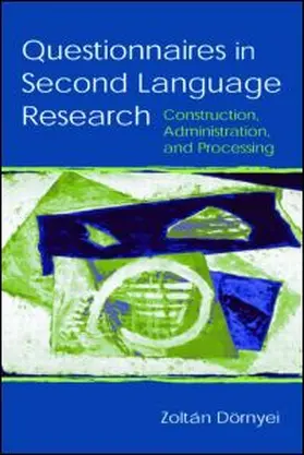 Dörnyei |  Questionnaires in Second Language Research | Buch |  Sack Fachmedien