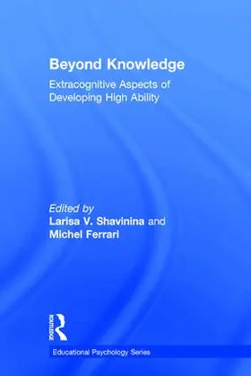 Shavinina / Ferrari | Beyond Knowledge | Buch | 978-0-8058-3991-3 | sack.de