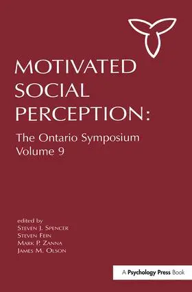 Spencer / Fein / Zanna |  Motivated Social Perception | Buch |  Sack Fachmedien