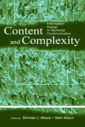 Albers / Mazur |  Content and Complexity | Buch |  Sack Fachmedien