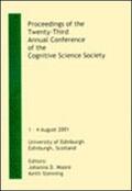 Moore / Stenning |  Proceedings of the Twenty-third Annual Conference of the Cognitive Science Society | Buch |  Sack Fachmedien