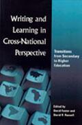Foster |  Writing and Learning in Cross-national Perspective | Buch |  Sack Fachmedien