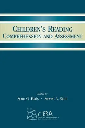 Paris / Stahl | Children's Reading Comprehension and Assessment | Buch | 978-0-8058-4655-3 | sack.de