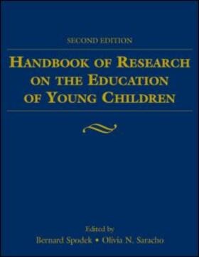 Spodek / Saracho |  Handbook of Research on the Education of Young Children | Buch |  Sack Fachmedien
