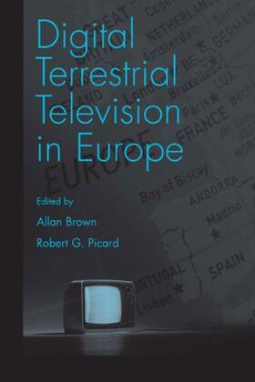 Brown / Picard | Digital Terrestrial Television in Europe | Buch | 978-0-8058-4770-3 | sack.de