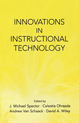 Spector / Ohrazda / Van Schaack |  Innovations in Instructional Technology | Buch |  Sack Fachmedien