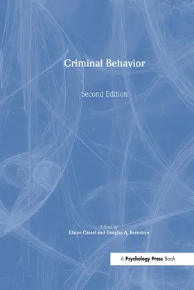 Cassel / Bernstein |  Criminal Behavior | Buch |  Sack Fachmedien