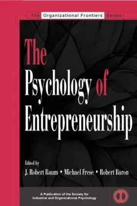 Baum / Frese / Baron |  The Psychology of Entrepreneurship | Buch |  Sack Fachmedien