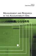 Dwyer |  Measurement and Research in the Accountability Era | Buch |  Sack Fachmedien