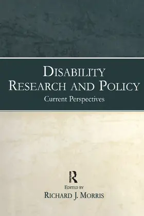 Morris |  Disability Research and Policy | Buch |  Sack Fachmedien