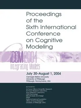 Lovett | Sixth International Conference on Cognitive Modeling | Buch | 978-0-8058-5426-8 | sack.de