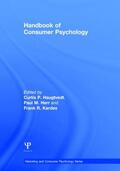 Haugtvedt / Kardes / Herr |  Handbook of Consumer Psychology | Buch |  Sack Fachmedien