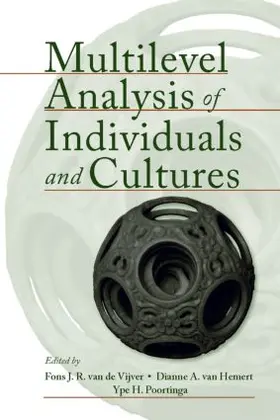 van de Vijver / Van Hemert / Poortinga |  Multilevel Analysis of Individuals and Cultures | Buch |  Sack Fachmedien