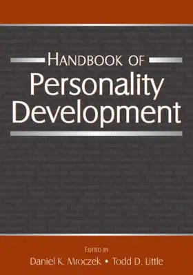 Mroczek / Little |  Handbook of Personality Development | Buch |  Sack Fachmedien