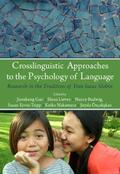 Guo / Lieven / Budwig |  Crosslinguistic Approaches to the Psychology of Language | Buch |  Sack Fachmedien