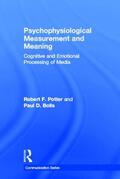 Potter / Bolls |  Psychophysiological Measurement and Meaning | Buch |  Sack Fachmedien