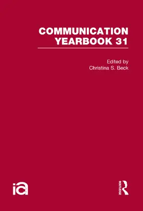 Beck |  Communication Yearbook 31 | Buch |  Sack Fachmedien