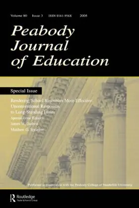 Guthrie / Springer |  Rendering School Resources More Effective | Buch |  Sack Fachmedien