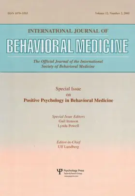 Ironson / Powell |  An Exploration of the Health Benefits of Factors That Help Us to Thrive | Buch |  Sack Fachmedien