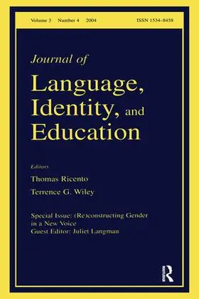 Langman |  (Re)constructing Gender in a New Voice | Buch |  Sack Fachmedien