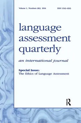 Davies | The Ethics of Language Assessment | Buch | 978-0-8058-9525-4 | www.sack.de