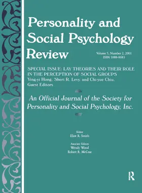 Hong / Levy / Chiu | Lay Theories and Their Role in the Perception of Social Groups | Buch | 978-0-8058-9714-2 | sack.de