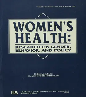 Landrine / Klonoff |  Black Women's Health | Buch |  Sack Fachmedien
